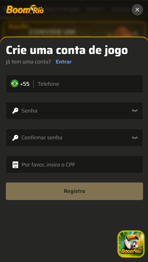 boomrio.com - entrar em seguro entrada na conta